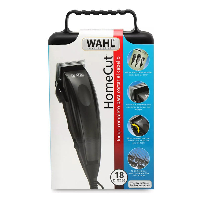 Maquina Peluquera Hogar 18 Piezas Wahl Home Cut 9243-5901