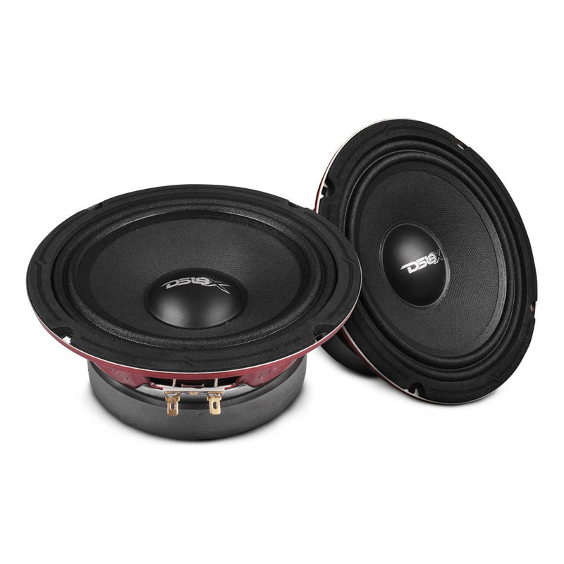 Medios 6 6.5 Pulgadas Woofer Ds18 Pro X6m 450w Audio Auto Color Negro