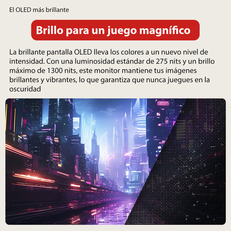 Monitor Gaming Ultragear LG Oled De Modo Dual De 32 Pantalla 4k Uhd, 0,03 Ms (gtg), Displayhdr True Black 400