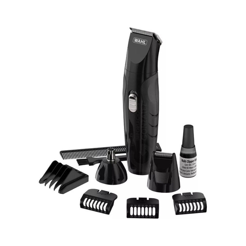 Máquina Rasuradora Cortadora Wahl® Para Nariz Y Orejas Home All In One 09685-200 Color Negro