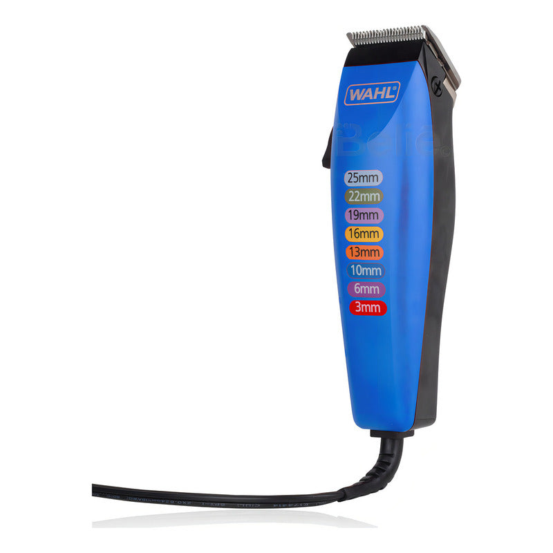 Máquina Para Corte De Cabello Wahl® Color Code Kit 17 Piezas Color Azul