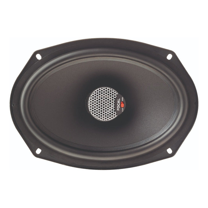 Bocinas Para Auto Focal Universal Icu690 6x9inc 2vias 80wrms Color Negro