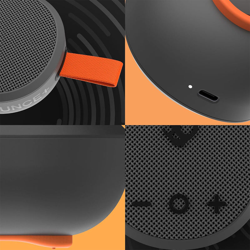 Skullcandy Bocina Bluetooth Inalámbrico Ounce+ Mini Bocina Portátil Resistente Sl Agua Ipx7 Color Gris
