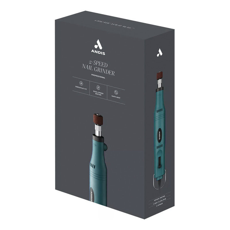 Kit De Pulidor De Uñas Profesional Andis Para Mascotas, Modelo Ang-1, Incluye 13 Piezas, 2 Velocidades, 3 Ruedas Limador De Diferentes Tamaños