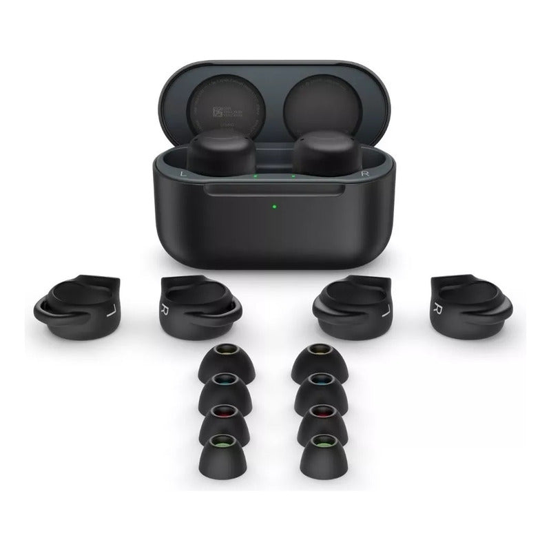 Auriculares Amazon Echo Buds 2da Gen Alexa Cancelación De Sonido Color Negro