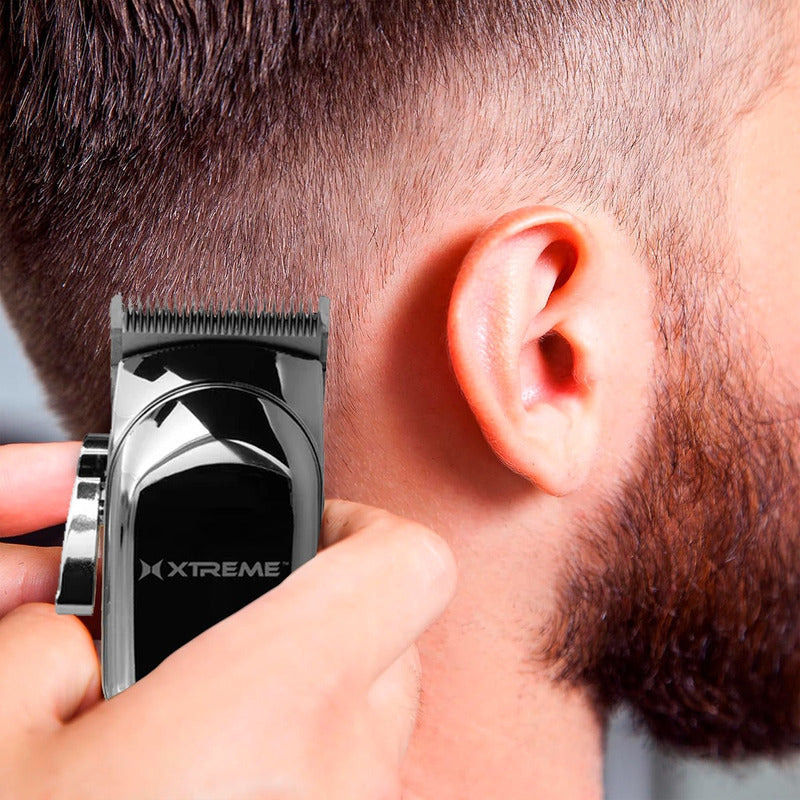 Máquina Barba Y Cabello Xtreme Pro 6 Guías Pantalla Lcd