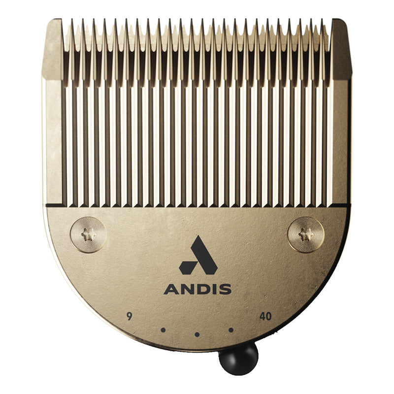 Cuchilla De Repuesto Andis Ajustable Acero Inoxidable Gold 9-40 Pulse Li 73550 Cta-1