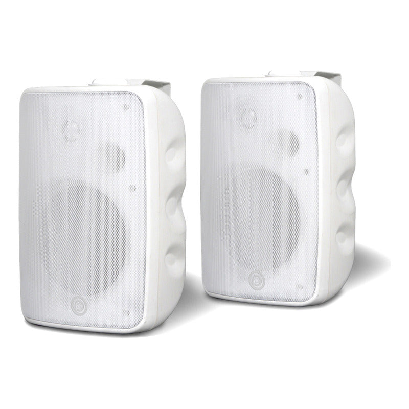 Bocinas De Exterior Pasivas Pure Acoustics 150w 6.5 Pulgadas Certificación Ip65 Contra Agua Y Lluvia, Perfecta Para Patios Albercas O Terrazas, Modelo Px465