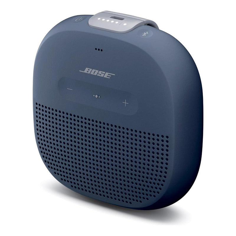 Bose Soundlink Micro Parlante Portatil Altavoz Bluetooth Resistente Al Agua Certificación Ipx7 Autonomía De 6 Horas Azul Oscuro