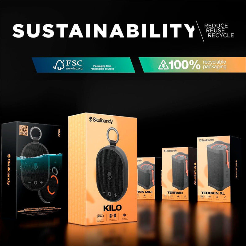 Skullcandy Terrain Mini Altavoz Bluetooth Inalámbrico Ipx7
