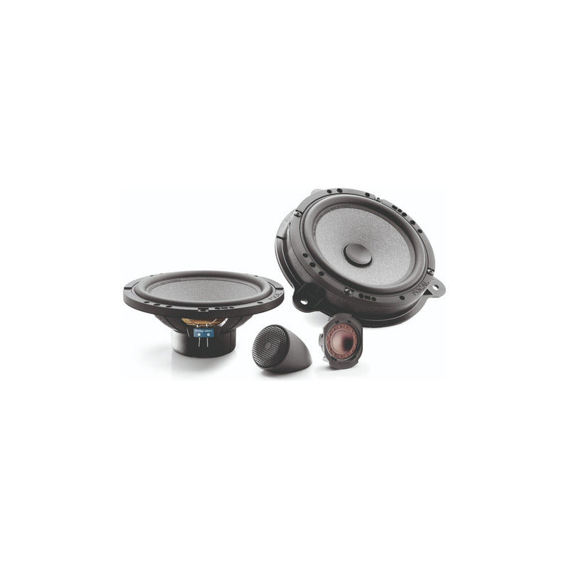 Bocinas Para Auto Focal Is Rns 165 6.5inch 2 Vias 60wrms Max Color Negro