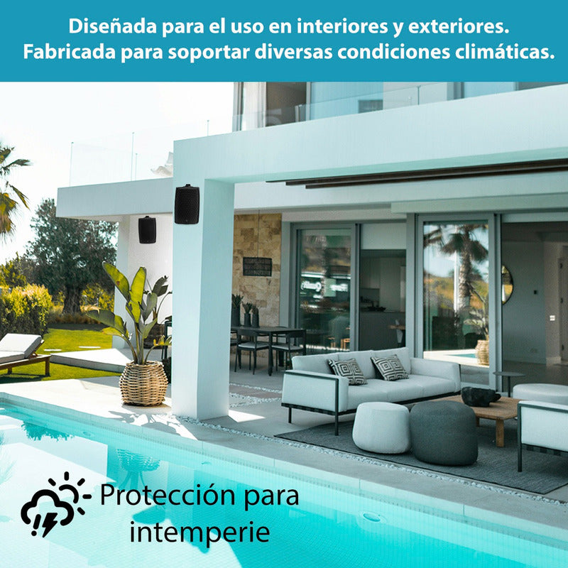 Bocina Pasiva Para Interior Y Exterior Pure Acoustics 6.25p