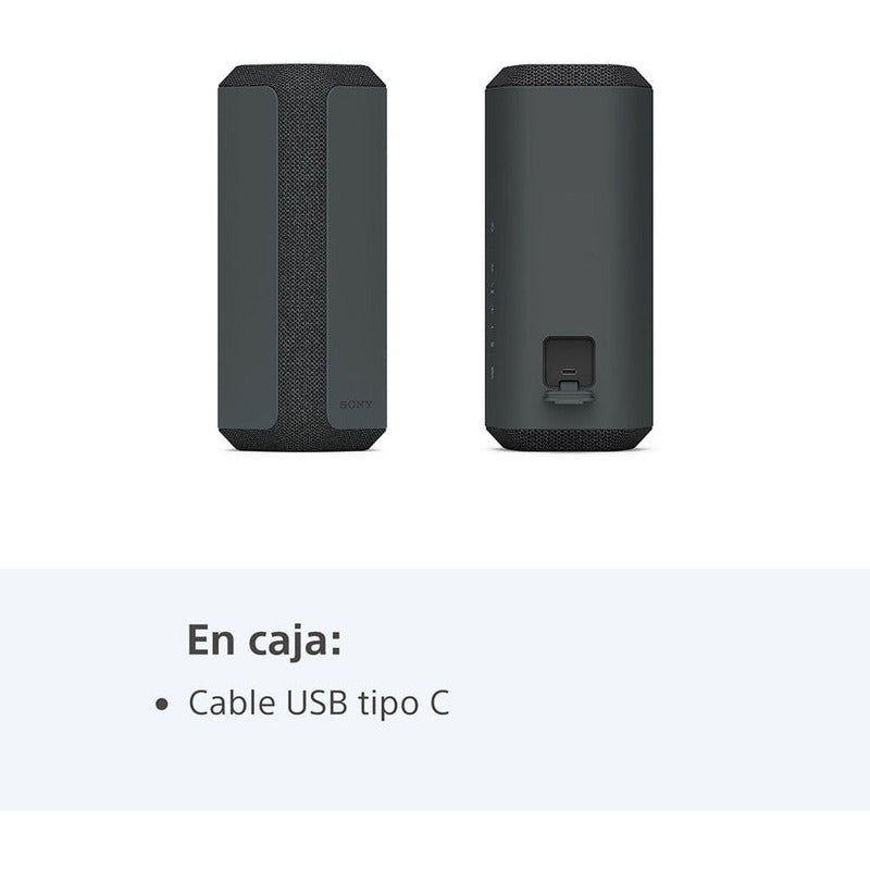 Bocina Sony Serie X Srs-xe300 Srs-xe300 Portátil Con Bluetooth Waterproof Negra 127v