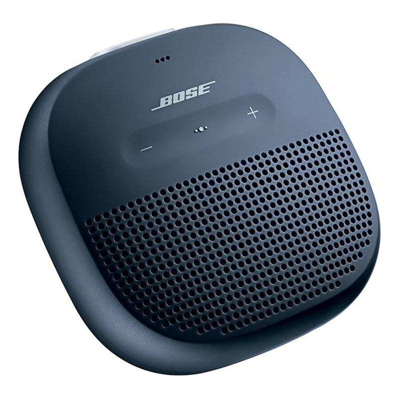 Bose Soundlink Micro Parlante Portatil Altavoz Bluetooth Resistente Al Agua Certificación Ipx7 Autonomía De 6 Horas Azul Oscuro