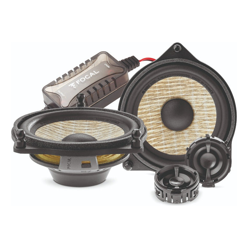 Set De Medios Focal Is Mbz 100 4inc 2vias 50w Rms 100w Max