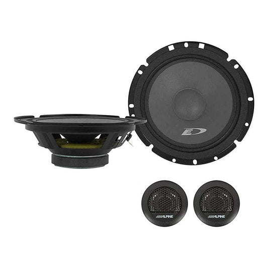 Bocina Alpine 6.5 Altavoces 2 Vías Con Componentes Sxe-1751s