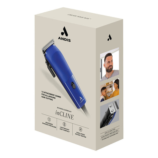 Kit Máquina Recortadora De Cabello Incline Andis 20pz Raca-2