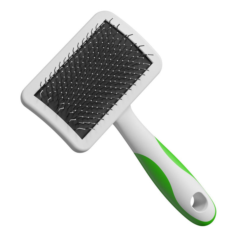 Cepillo Para Mascotas Andis Grooming Tools Firmeza Mediana Para Gato Y Perro Color Verde