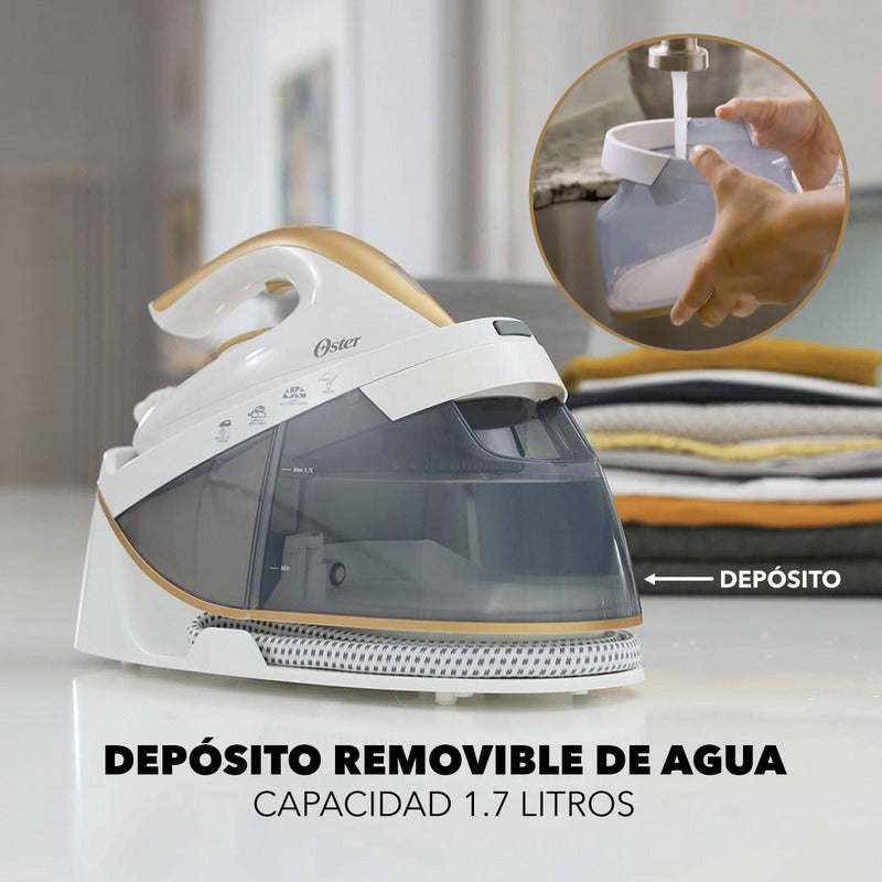 Estacion De Planchado A Vapor Oster Press-xpress Tanque 1.7l