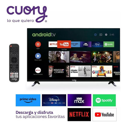 Smart Tv 32 Pul Cuory Pantalla Dled Hd Google Tv Android 12