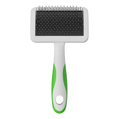 Cepillo Para Mascotas Andis Grooming Tools Firmeza Mediana Para Gato Y Perro Color Verde