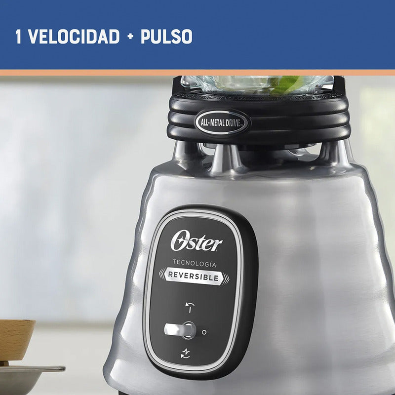 Licuadora Oster Vaso Vidrio 1v Reversible Blstbeste-013