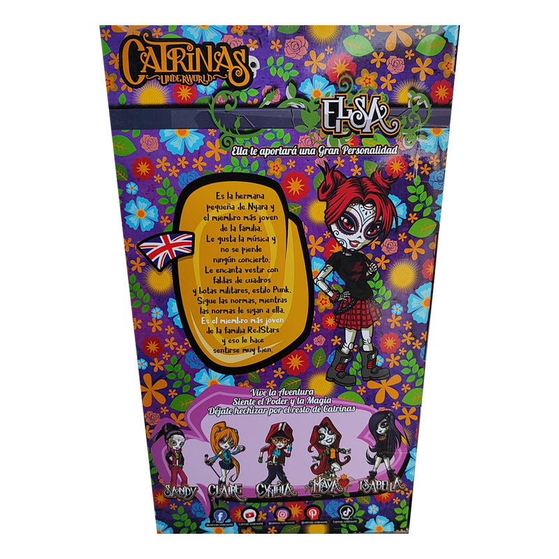 Muñeca Claire Neo Otakus De Catrinas Underworld