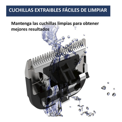 Maquina Rasuradora Wahl Inalámbrica Para Barba Y Cabello 963