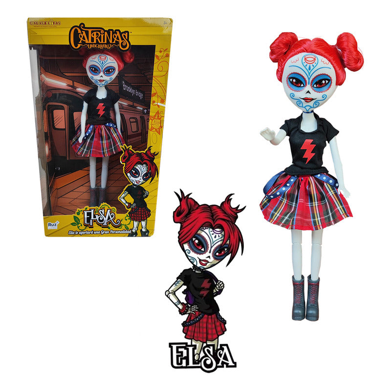 Muñeca Claire Neo Otakus De Catrinas Underworld