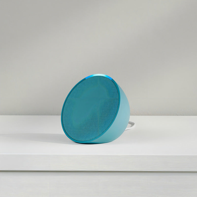 Alexa Echo Pop Color Verde Azulado Teal Asistente Virtual