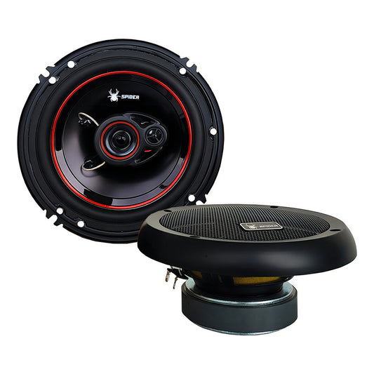 Bocina Spider 6 Pulgadas Pro Audio 3 Vías Potencia Rms 80 W Max Potencia 400 W