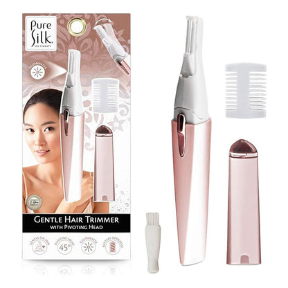 Recortadora Pure Silk Cara, Bikini Y Áreas Delicadas Luz Led