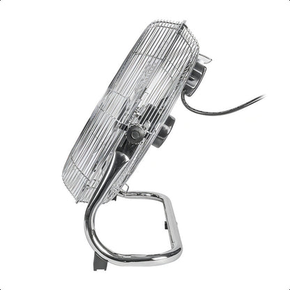 Ventilador De Piso Daewoo Cromado 16 Pulgadas 3 Velocidades Estructura Plateado Aspas Plata Diámetro 47 Cm Frecuencia 6 Hz Material De Las Aspas Aluminio