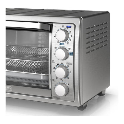 Horno Con Freidora De Aire 7 Funciones Black & Decker 1500w