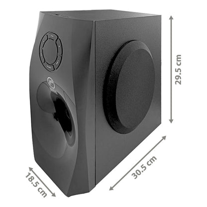 Sistema De Audio 4.1 Hf Audio 2000w 4 Bocinas + Subwoofer