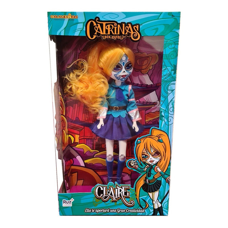 Muñeca Claire Neo Otakus De Catrinas Underworld