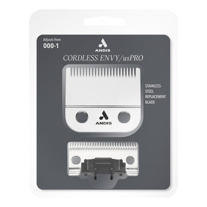 Kit Repuesto De Cuchillas Andis P/ Cordless Envy / Uspro Lcl Color Gris