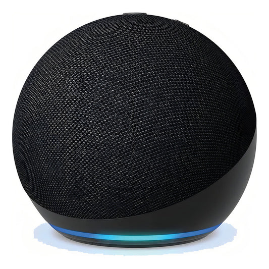 Amazon Echo Dot 5th Gen Con Asistente Virtual Alexa Negro 110v/240v Color Negro