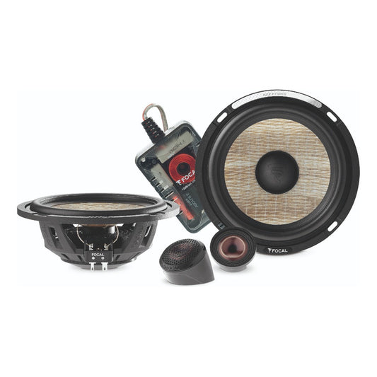 Set De Medios Focal Flax Evo Ps165fse 6.5inc 2vias 60w Rms