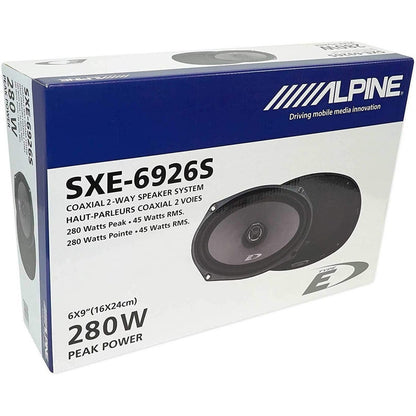 Nuevas Bocinas Coaxiales 2 Vías Alpine 6x9  280 Vatios