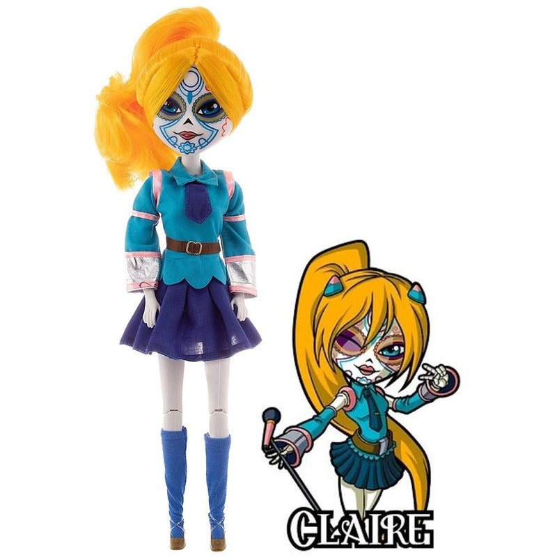 Muñeca Claire Neo Otakus De Catrinas Underworld