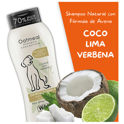 Wahl Shampoo Para Mascotas Perro/gato Formula Avena 700 Ml