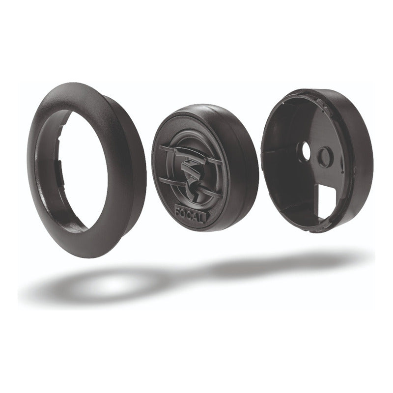 Set De Medios Focal Auditor Ase-165s 6.5 2vias 55rms 110w Color Negro