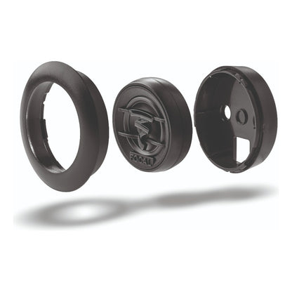 Set De Medios Focal Auditor Ase-165s 6.5 2vias 55rms 110w Color Negro