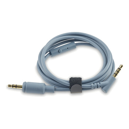 Audifonos Alámbricos Azurys Focal Auricular Pasivos Cerrados Color Turquesa
