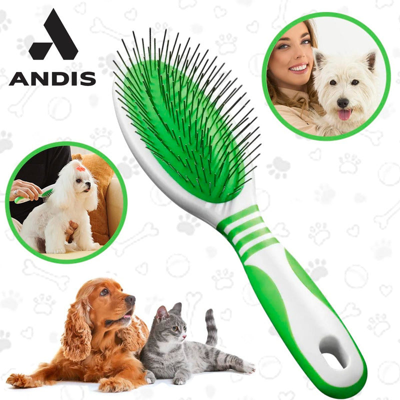 Cepillo Perro Andis Cepillo De Puas Grandes Para Mascotas