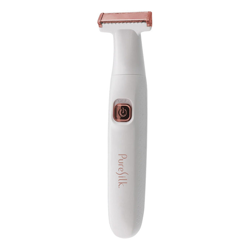 Depiladora Rasuradora Facial Y Corporal Pure Silk Para Cara Cuerpo Zona Intima Axilas Mujeres Cuchilla Doble Cara