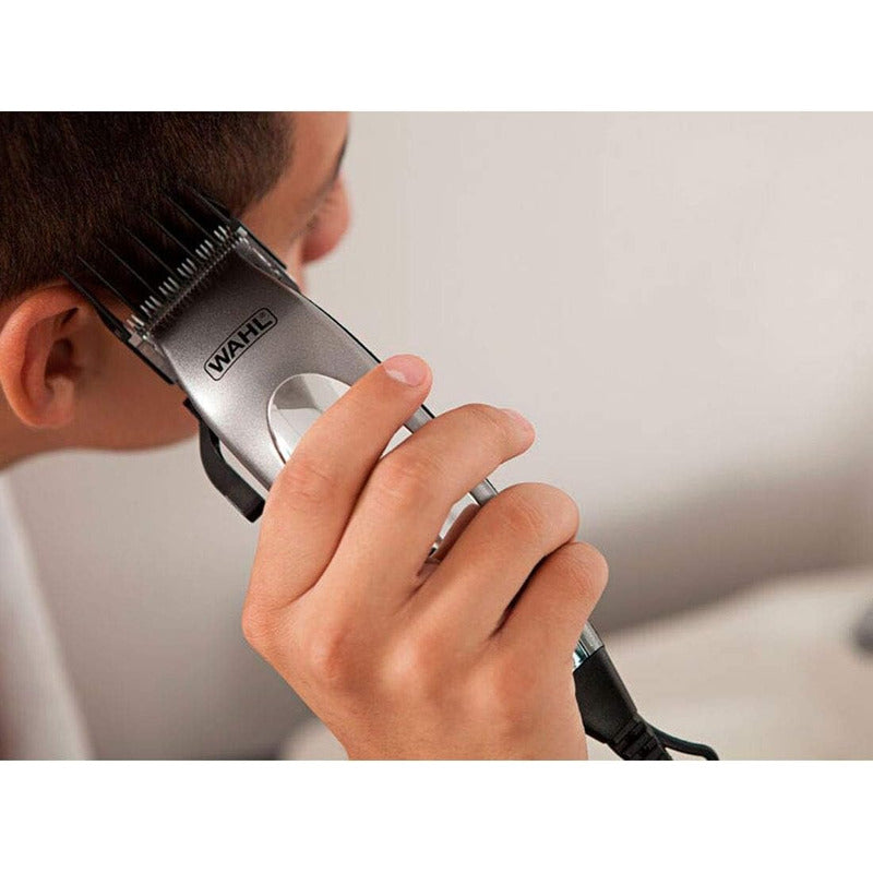 Maquina Rasuradora Wahl Cortar Cabello Y Barba Kit 22 Pzas