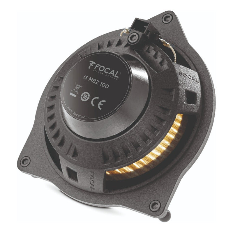 Set De Medios Focal Is Mbz 100 4inc 2vias 50w Rms 100w Max