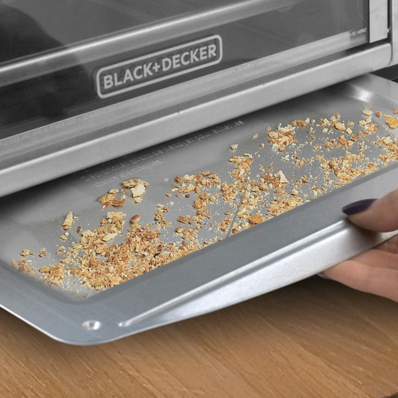 Horno De Mesa Eléctrico Black+decker To4315ss-la 120 V Color Plata
